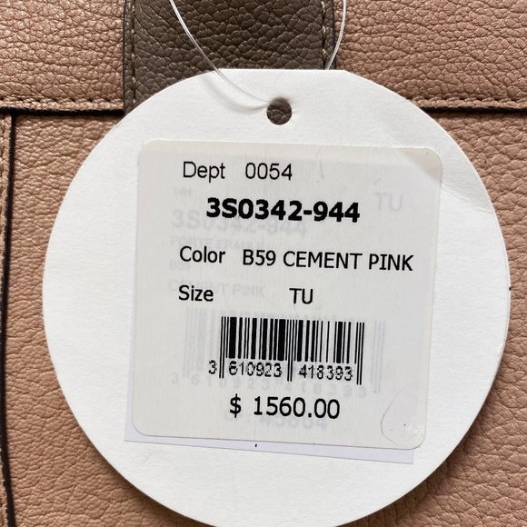 Chloe Alison Cement Pink Shoulder Bag - Picture 4 of 11